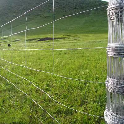 Galvanized Stiff Stay Field Wire Hinge Fencing For Horse Sheep Farm Rural Panel Farm Fence